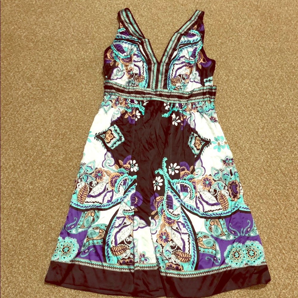 Ice V-Neck Dress